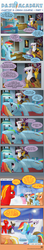 Size: 1016x5790 | Tagged: safe, artist:sorcerushorserus, derpy hooves, dumbbell, firefly, gilda, rainbow dash, griffon, pegasus, pony, comic:dash academy, g1, g4, comic, douchebag, female, g1 to g4, generation leap, male, mare, stallion