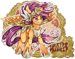 Size: 2315x1826 | Tagged: safe, artist:raspbearyart, scootaloo, pegasus, pony, g4, bandaid, cosplay, female, mare, older, older scootaloo, simple background, solo, transparent background, valkyrie profile