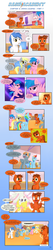 Size: 1266x5940 | Tagged: safe, artist:sorcerushorserus, baby ribbs, brolly, derpy hooves, firefly, rainbow dash, surprise, whitewash, pegasus, pony, comic:dash academy, g1, g4, argie ribbs, comic, female, g1 to g4, generation leap, implied pinkie pie, male, mare, stallion