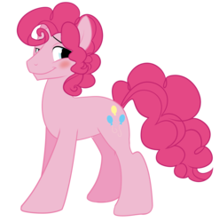 Size: 2383x2413 | Tagged: dead source, safe, artist:wicklesmack, pinkie pie, earth pony, pony, g4, adoraberry, blushing, bubble berry, cute, high res, looking at you, male, rule 63, rule63betes, simple background, smiling, smiling at you, solo, stallion, transparent background