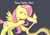 Size: 1552x1088 | Tagged: safe, artist:terry, fluttershy, pegasus, pony, reptile, snake, g4, angry, crossover, disney, disney font, eye contact, female, kaa, looking at each other, mare, satire, simple background, stare, stop it, the stare