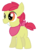 Size: 345x461 | Tagged: safe, artist:starryoak, apple bloom, earth pony, pony, g4, applebuck, bandana, colt, male, rule 63, simple background, solo, transparent background