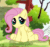 Size: 709x672 | Tagged: safe, artist:megasweet, fluttershy, pegasus, pony, g4, cute, female, filly, fluttershy's cottage, foal, gif, looking at you, non-animated gif, shadow, sitting, solo