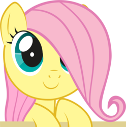 Size: 2143x2164 | Tagged: safe, artist:flamp1, fluttershy, pegasus, pony, g4, cute, female, filly, high res, shyabetes, simple background, solo, transparent background, weapons-grade cute