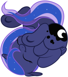 Size: 4800x5400 | Tagged: safe, artist:bri-sta, artist:yanoda, princess luna, alicorn, pony, g4, .svg available, absurd resolution, cute, eyes closed, female, filly, foal, lunabetes, simple background, solo, transparent background, underhoof, vector, woona