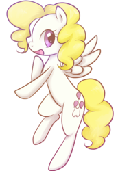 Size: 1083x1575 | Tagged: safe, artist:monochromaticbay, surprise, pegasus, pony, g1, g4, adoraprise, cute, female, flying, g1 to g4, generation leap, mare, open mouth, open smile, profile, simple background, smiling, solo, surprise can fly, transparent background