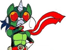 Size: 306x231 | Tagged: safe, artist:terry, pony, crossover, kamen rider, ponified, solo