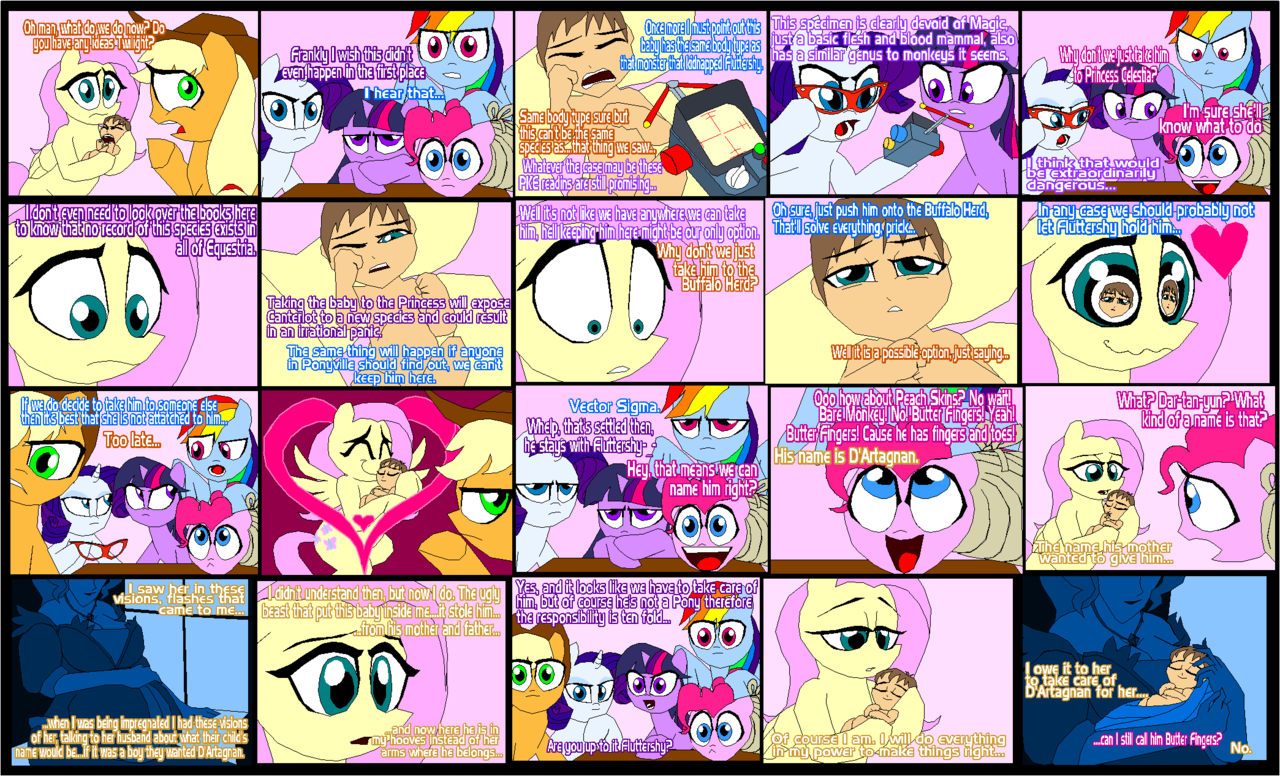 Safe Artist Terry Applejack Fluttershy Pinkie Pie Rainbow