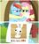 Size: 510x575 | Tagged: safe, angel bunny, fluttershy, rainbow dash, pegasus, pony, g4, female, mare, meme