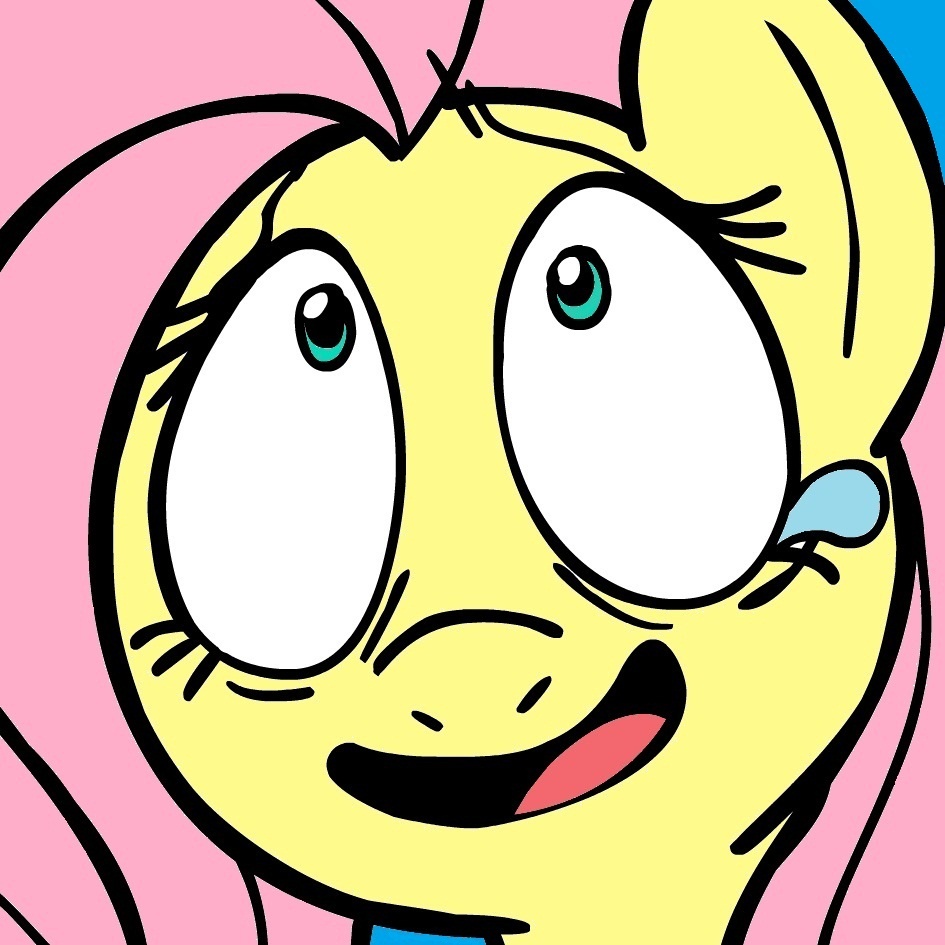 Pony crying