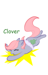 Size: 862x1346 | Tagged: safe, artist:cotton, clover (g1), earth pony, pony, g1, g4, my little pony tales, eyes closed, falling, female, g1 to g4, generation leap, mare, simple background, solo, transparent background