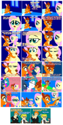 Size: 1418x2782 | Tagged: safe, artist:terry, big macintosh, fluttershy, princess celestia, princess luna, oc, oc:terry, oc:trottingfoot, earth pony, pegasus, peryton, pony, comic:you're the father, g4, bambi, comic, crossover, female, filly, foal, implied foalcon, kurosaki ichigo, male, mare, parent:bambi, parent:fluttershy, parents:bambishy, pregnant, ship:fluttermac, shipping, stallion, straight