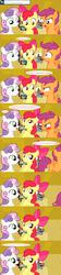 Size: 1280x5758 | Tagged: safe, artist:jan, apple bloom, scootaloo, sweetie belle, earth pony, pegasus, pony, unicorn, ask the crusaders, g4, ask, clubhouse, comic, crusaders clubhouse, cutie mark crusaders, female, filly