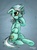 Size: 978x1318 | Tagged: safe, artist:eeveetachi, lyra heartstrings, pony, unicorn, g4, biting, female, floppy ears, hoof biting, mare, sitting, solo