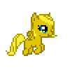 Size: 100x100 | Tagged: artist needed, safe, oc, oc only, oc:ticket, alicorn, pony, alicorn oc, animated, female, filly, flapping wings, flying, gif, mare, pixel art, simple background, solo, sprite, transparent background