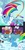 Size: 710x1400 | Tagged: safe, artist:bakki, rainbow dash, pegasus, pony, g4, my little pony: friendship is magic, the cutie mark chronicles, bald, balderdash, comic, female, filly, filly rainbow dash, foal, no tail, rainbow trail, sonic rainboom, younger