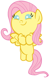 Size: 2400x3800 | Tagged: safe, artist:beavernator, fluttershy, pony, g4, baby, baby pony, babyshy, female, filly, foal, high res, simple background, solo, white background