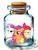 Size: 600x800 | Tagged: artist needed, safe, apple bloom, scootaloo, sweetie belle, earth pony, pegasus, pony, unicorn, g4, bottle, cutie mark crusaders, female, filly, pony in a bottle