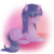 Size: 1120x1120 | Tagged: safe, artist:v-invidia, twilight sparkle, pony, unicorn, g4, crossed hooves, female, lidded eyes, looking at you, mare, prone, solo