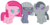 Size: 4800x2400 | Tagged: safe, artist:beavernator, edit, limestone pie, marble pie, pinkie pie, earth pony, pony, g4, alternate design, baby, baby pie, baby pony, cute, diapinkes, female, filly, foal, limabetes, looking at you, marblebetes, open mouth, pie sisters, pinkamena diane pie, siblings, simple background, smiling, speculation, weapons-grade cute, white background