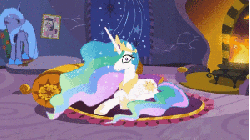 Size: 300x169 | Tagged: safe, artist:eqamrd, princess celestia, princess luna, twilight sparkle, alicorn, pony, g4, 3d, animated, butt, crown, cutie mark, eyes closed, female, fireplace, gif, gif for breezies, happy, hopping, jewelry, jumping, mare, open mouth, picture for breezies, plot, princess, prone, pronking, regalia, s1 luna, serious luna, smiling, wide eyes, youtube link