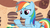 Size: 1366x768 | Tagged: safe, screencap, rainbow dash, pegasus, pony, g4, female, golden oaks library, hub logo, kmart, mare, solo, youtube, youtube caption, youtube link