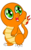 Size: 1200x1920 | Tagged: safe, artist:toonfreak, charmander, dragon, crossover, pokémon, simple background, solo, transparent background