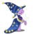 Size: 10000x10000 | Tagged: safe, artist:gratlofatic, twilight sparkle, pony, unicorn, g4, luna eclipsed, my little pony: friendship is magic, season 2, absurd resolution, clothes, cosplay, costume, eyes closed, female, mare, nightmare night costume, raised hoof, simple background, solo, star swirl the bearded costume, transparent background, twilight the bearded, unicorn twilight, vector