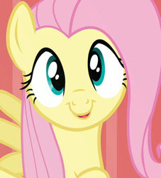 Size: 726x801 | Tagged: safe, screencap, fluttershy, pegasus, pony, g4, putting your hoof down, season 2, bust, c:, cropped, cute, faic, female, fluttershy is best facemaker, happy, looking at you, mare, open mouth, raised hoof, shyabetes, smiling, solo, spread wings, weapons-grade cute