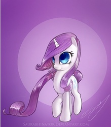 Size: 549x627 | Tagged: safe, artist:saurabhinator, rarity, pony, unicorn, g4, abstract background, female, solo, teenager, younger