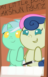 Size: 2000x3200 | Tagged: safe, artist:beavernator, edit, edited screencap, screencap, bon bon, lyra heartstrings, sweetie drops, earth pony, pony, unicorn, baby cakes, g4, baby, baby pony, duo, female, filly, foal, high res