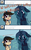 Size: 640x1024 | Tagged: safe, artist:pekou, queen chrysalis, oc, changeling, changeling queen, pegasus, pony, ask chrysalis, g4, crying, cute, cutealis, duo, female, floppy ears, mare