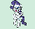 Size: 650x550 | Tagged: safe, artist:flavinbagel, rarity, pony, unicorn, ask gamer ponies, g4, animated, ask, bipedal, dancing, female, gif, headset, mare, open mouth, simple background, solo