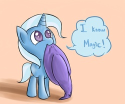 Size: 1200x1000 | Tagged: safe, artist:celine-artnsfw, trixie, pony, unicorn, g4, cute, diatrixes, female, filly, filly trixie, foal, looking up, mouth hold, no pupils, solo, younger