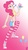 Size: 576x1022 | Tagged: safe, artist:omgitseevee, pinkie pie, human, g4, belly button, bracelet, clothes, converse, cupcake, female, food, gradient background, humanized, jewelry, midriff, shoes, skinny, sneakers, socks, striped socks, thin