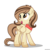 Size: 1227x1227 | Tagged: dead source, safe, artist:veggie55, oc, oc only, oc:cream cookie, pegasus, pony, commission, cute, female, looking back, looking up, mare, open mouth, simple background, smiling, solo, transparent background