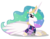 Size: 2800x2200 | Tagged: safe, artist:mixermike622, princess celestia, smarty pants, twilight sparkle, alicorn, pony, unicorn, g4, cute, cutelestia, duo, female, filly, filly twilight sparkle, high res, hug, mare, momlestia, prone, simple background, sleeping, smiling, transparent background, twiabetes, vector, wing blanket, winghug, younger