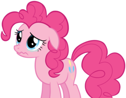 Size: 1020x792 | Tagged: safe, artist:mattyhex, pinkie pie, earth pony, pony, g4, putting your hoof down, animated, animated png, blinking, female, floppy ears, mare, sad, simple background, solo, teary eyes, wavy mouth