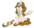 Size: 1359x1124 | Tagged: safe, artist:pashapup, oc, oc only, oc:tech, ferret, pegasus, pony, bandana, female, goggles, mare, no pupils, raised hoof, simple background, sitting, smiling, solo, transparent background