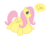 Size: 1106x840 | Tagged: safe, artist:lowkey, fluttershy, pegasus, pony, g4, belly, blushing, fat, fattershy, female, impossibly large belly, mare, simple background, solo, transparent background