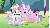 Size: 720x405 | Tagged: safe, screencap, diamond tiara, dinky hooves, earth pony, pony, unicorn, g4, ponyville confidential, season 2, animated, derp, duo, duo female, female, filly, gif, newspaper, written equestrian