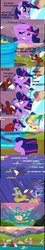 Size: 648x3620 | Tagged: safe, artist:mogneciothebrave, edit, edited screencap, screencap, bons away, cloud kicker, crescent pony, derpy hooves, dizzy twister, fluttershy, great scott (g4), jetstream, lightning bolt, mane moon, merry may, orange swirl, parasol, prism glider, prism strider, rainbow swoop, sassaflash, spectrum, spring melody, sprinkle medley, thorn (g4), twilight sparkle, warm front, white lightning, pegasus, pony, unicorn, g4, hurricane fluttershy, 60s spider-man, comic, eyes closed, faceplant, female, floppy ears, flying, frown, glare, goggles, gritted teeth, image macro, lidded eyes, male, mare, meme, open mouth, princess celery, prone, sad, screencap comic, sitting, spider-man, spread wings, stallion, unicorn twilight, windswept mane, wings