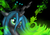Size: 2303x1635 | Tagged: safe, artist:giuliabeck, princess cadance, queen chrysalis, shining armor, changeling, changeling queen, g4, crown, female, fire, jewelry, regalia, silhouette