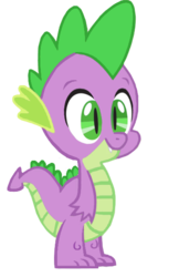 Size: 400x616 | Tagged: safe, artist:angel147196, spike, dragon, g4, male, simple background, solo, transparent background, vector