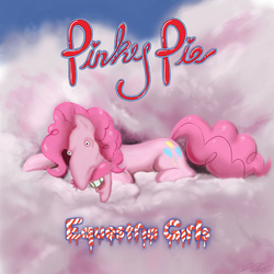 Size: 500x500 | Tagged: safe, edit, pinkie pie, earth pony, pony, g4, balloon, california gurls, cloud, cloudy, cotton candy, cotton candy cloud, cute, diapinkes, equestria girls (song), female, food, hilarious in hindsight, hooves, katy perry, looking at you, lying down, lying on a cloud, male, mare, nigel thornberry, on a cloud, photoshop, prone, smiling, solo, song reference, teenage dream, text, the wild thornberrys