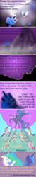 Size: 600x2950 | Tagged: safe, artist:arrkhal, nightmare moon, princess celestia, princess luna, alicorn, balrog, pony, g4, female, lord of the rings, mare, s1 luna, stained glass, tongue out