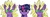 Size: 3000x1000 | Tagged: safe, artist:bronysaiyan, twilight sparkle, pony, unicorn, g4, crossover, dragon ball, female, looking at you, mare, simple background, super saiyan, white background