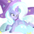 Size: 800x800 | Tagged: source needed, safe, artist:clockworkquartet, trixie, pony, unicorn, g4, female, leaping, mare, smiling, solo