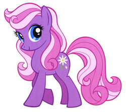 Size: 281x250 | Tagged: safe, daisy dreams, earth pony, pony, g4, female, mare, simple background, smiling, solo, white background