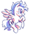 Size: 888x1044 | Tagged: safe, artist:needsmoarg4, firefly, pegasus, pony, g1, g4, female, flying, g1 to g4, generation leap, grin, mare, simple background, smiling, solo, white background